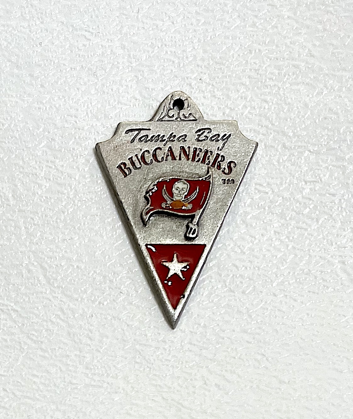 Charm on white background