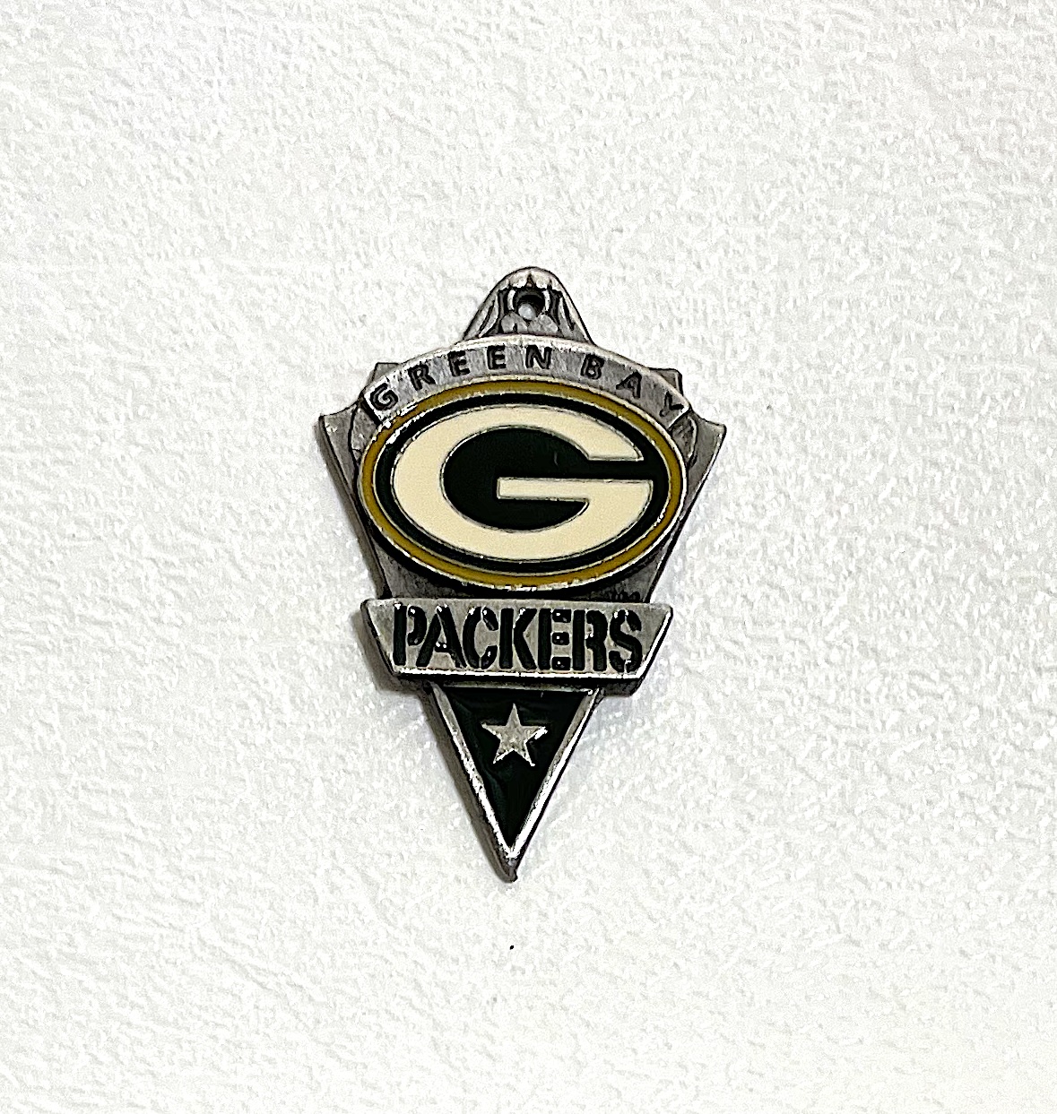 Charm on white background