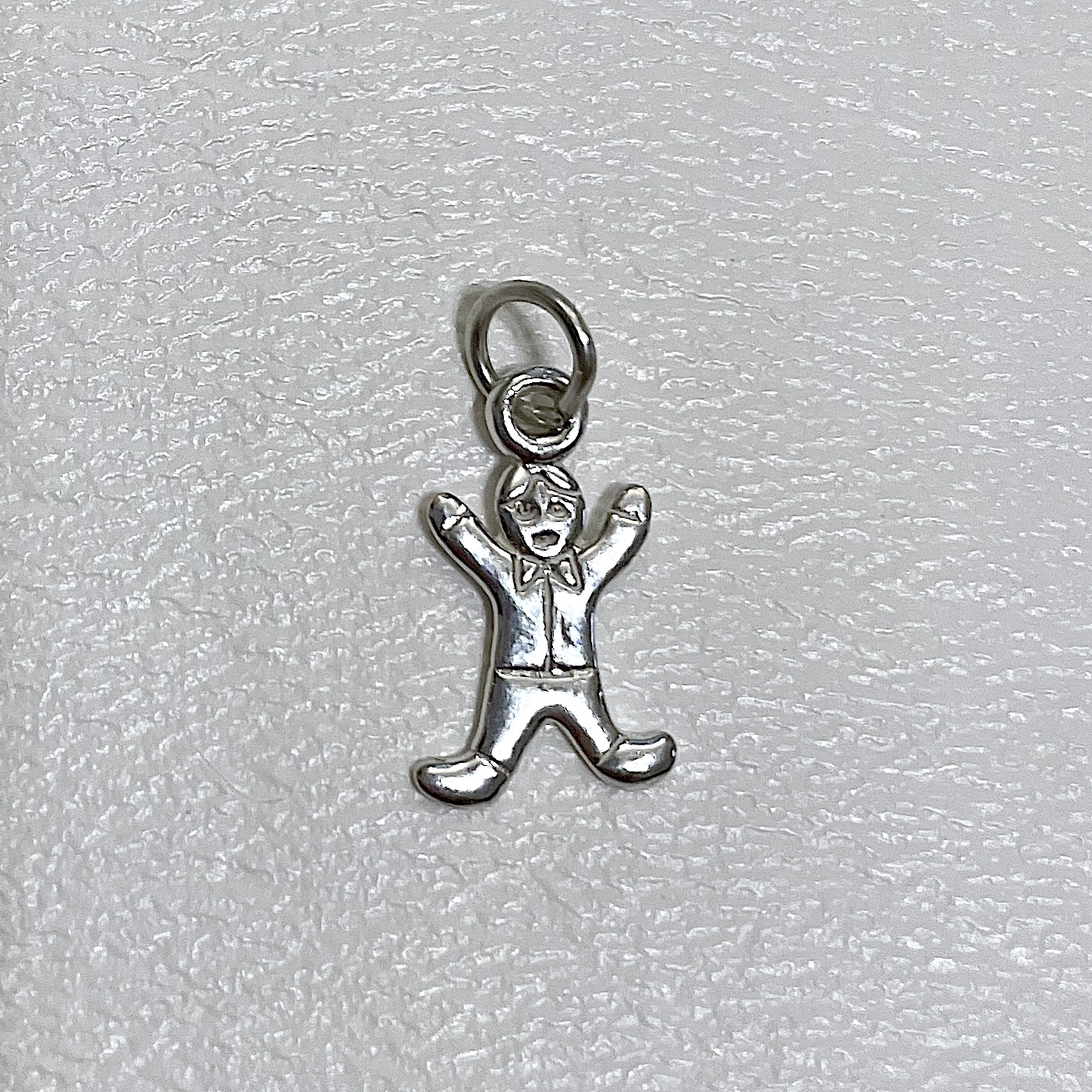 Charm on white background