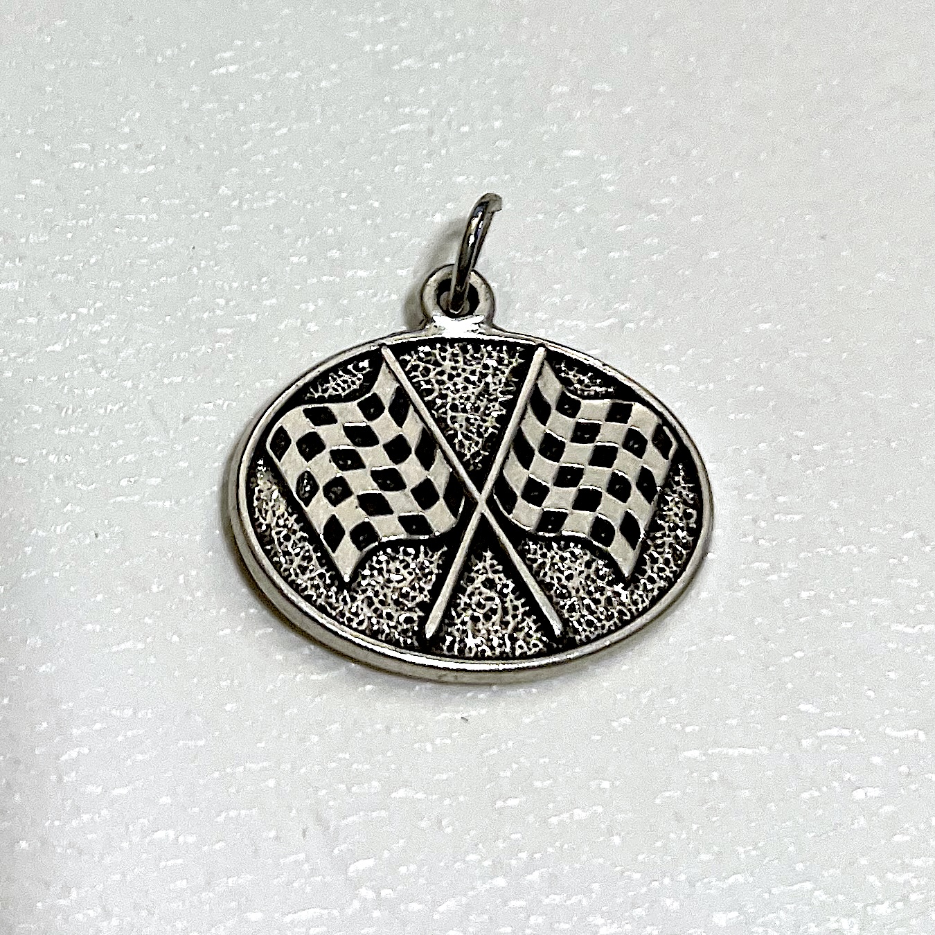 Charm on white background