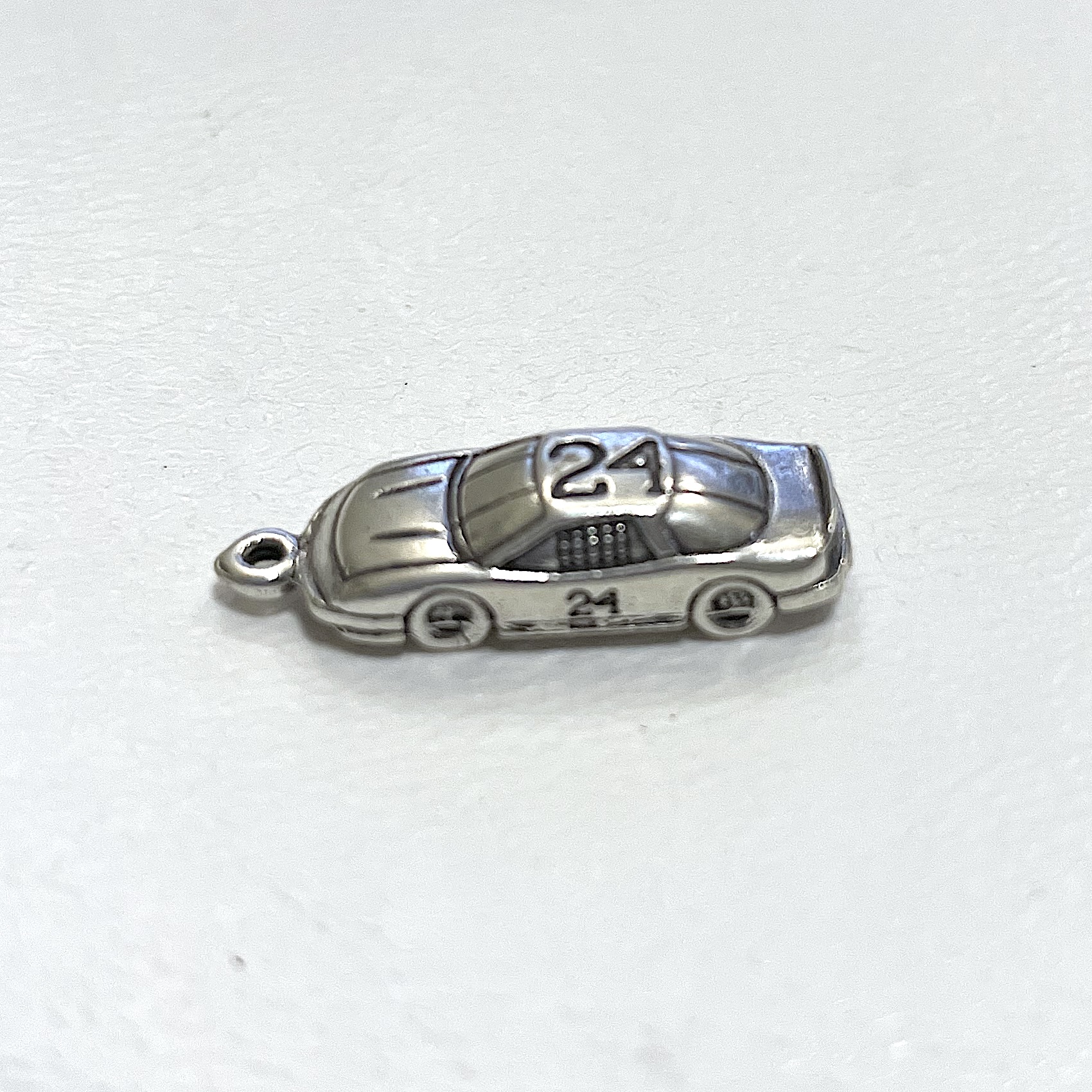 Charm on white background