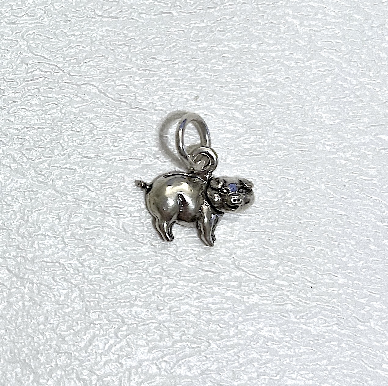 Charm on white background