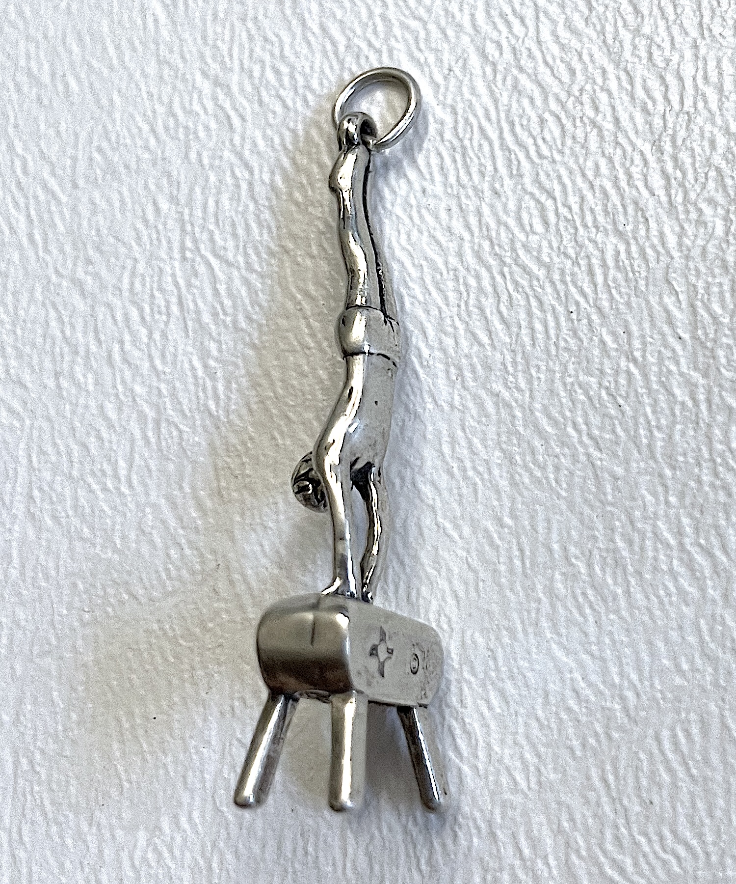 Charm on white background