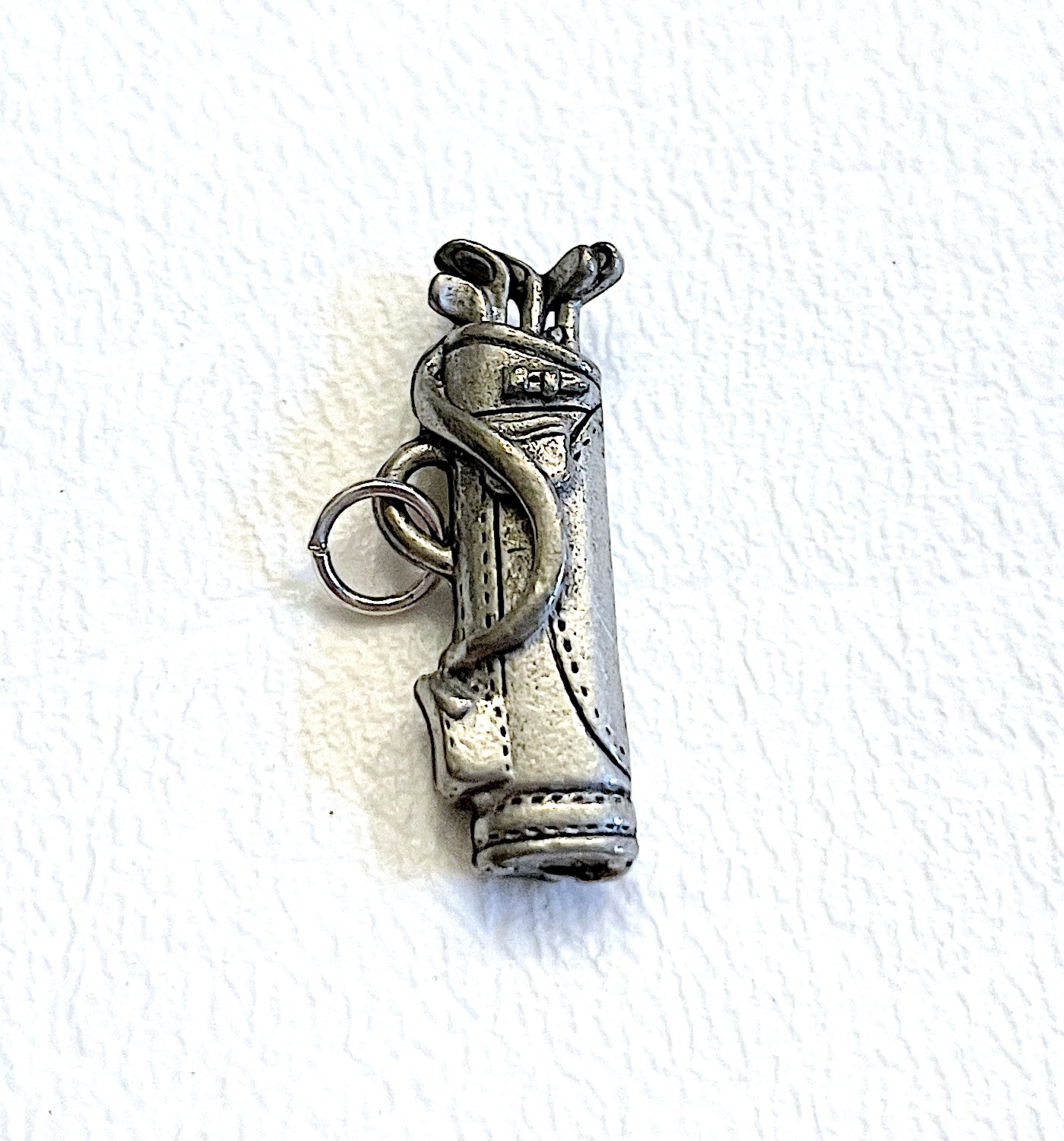 Charm on white background