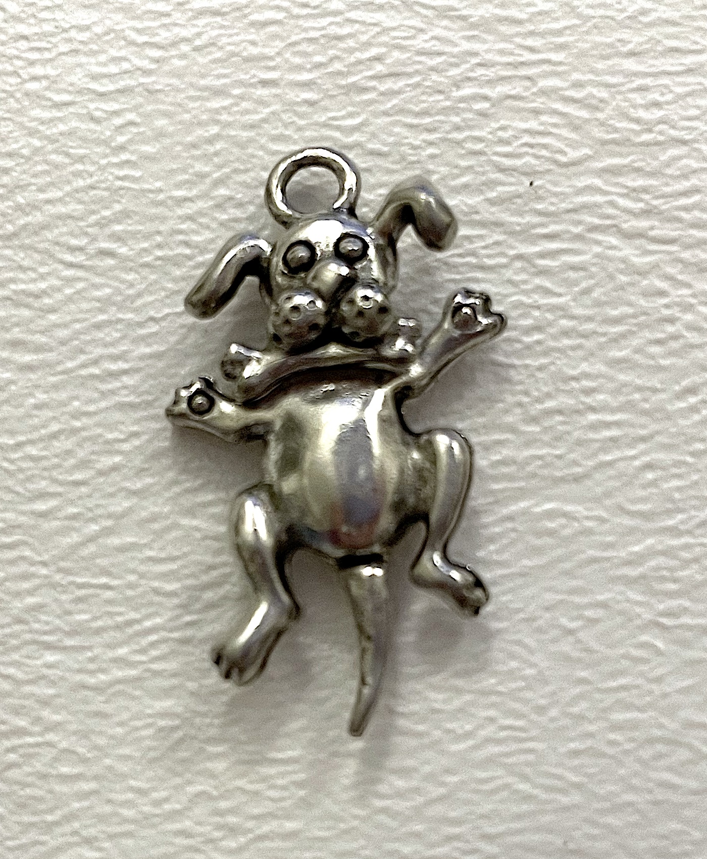 Charm on white background