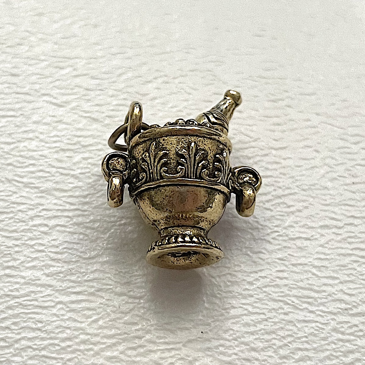 Charm on white background