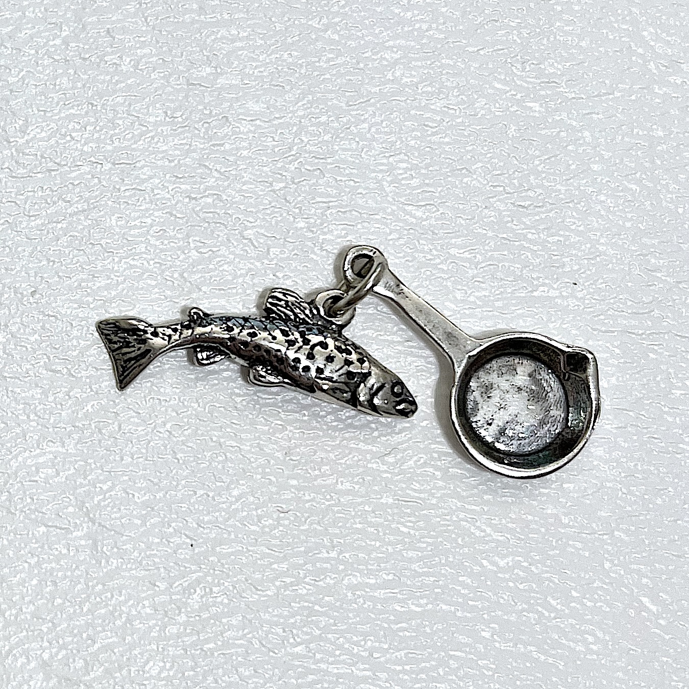 Charm on white background