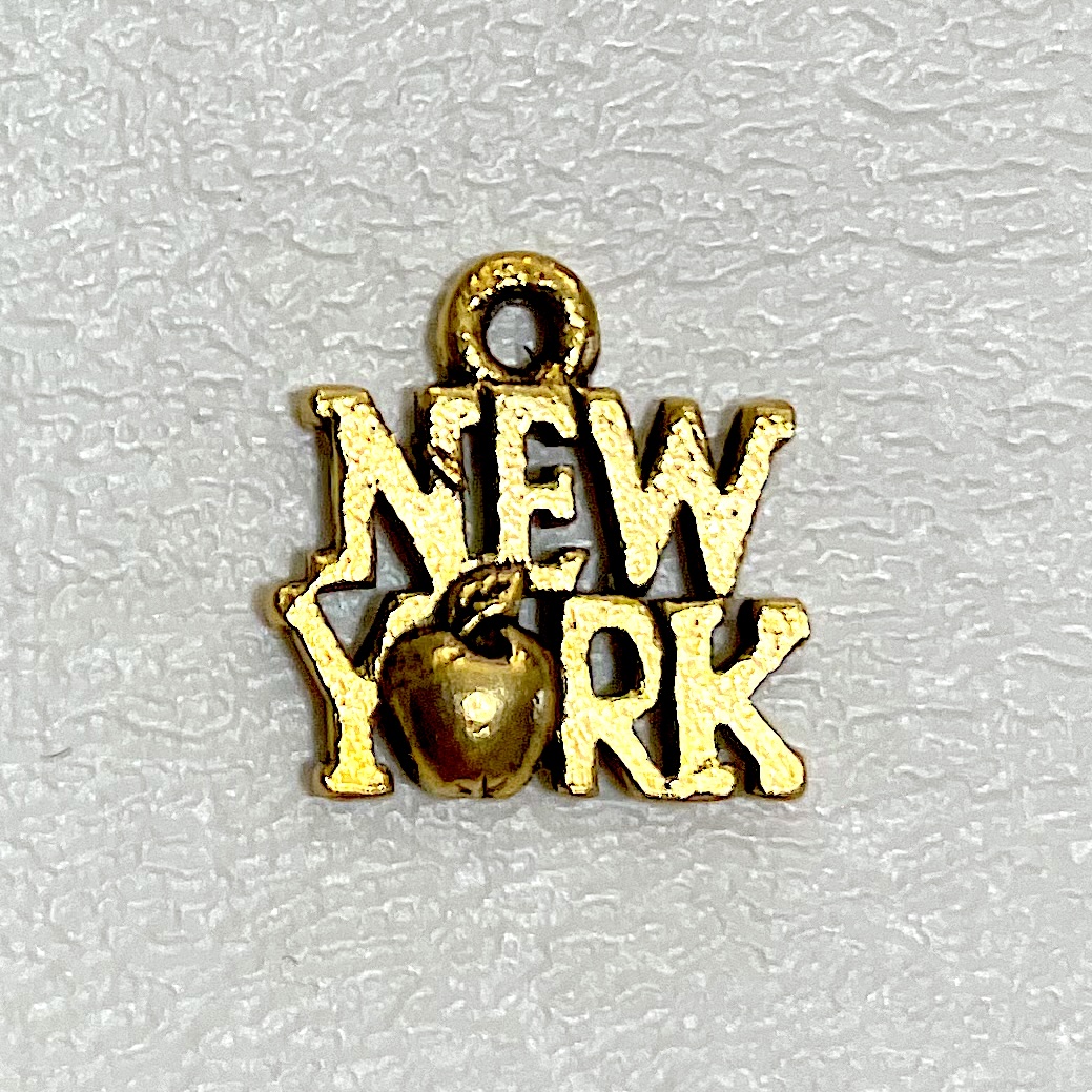 Charm on white background