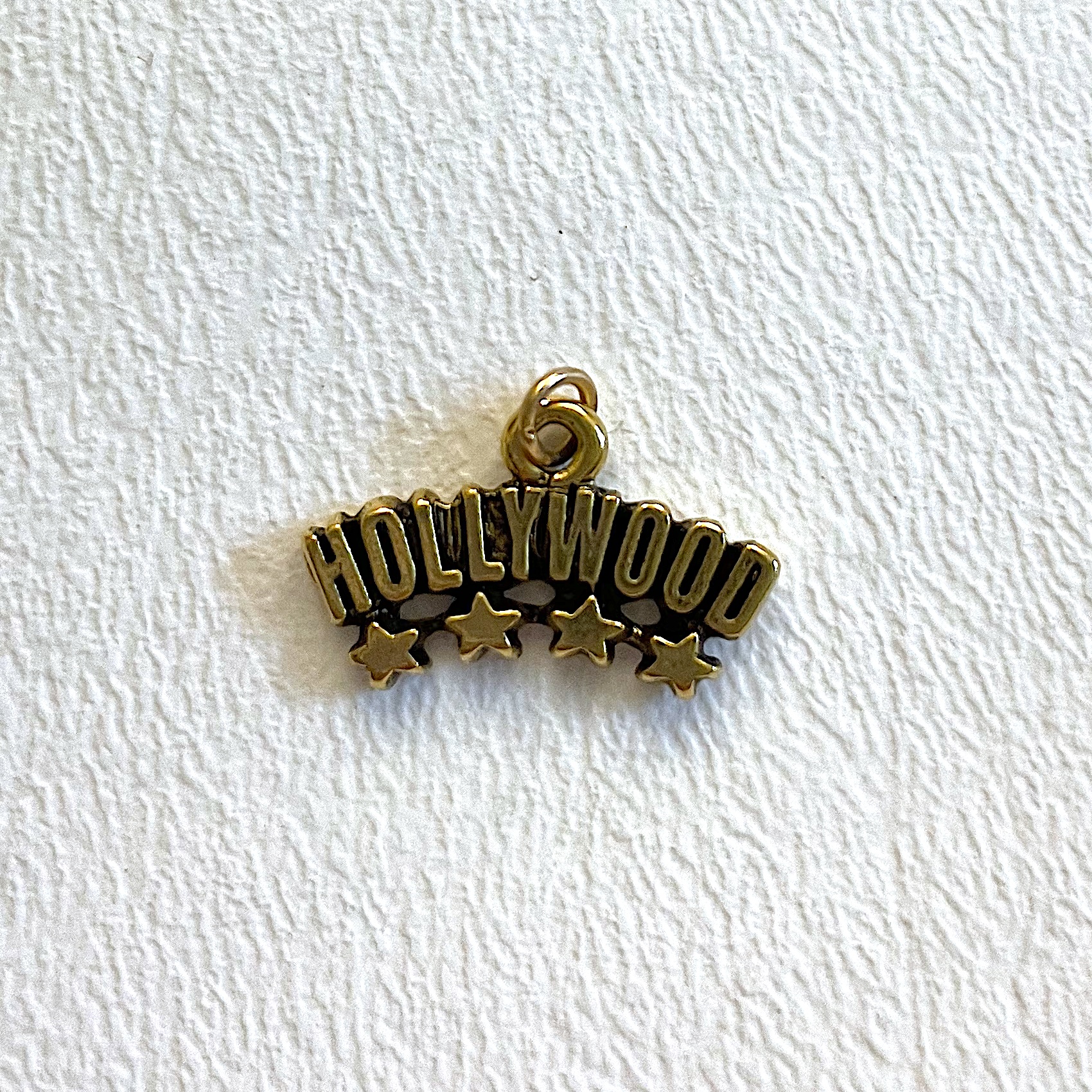 Charm on white background