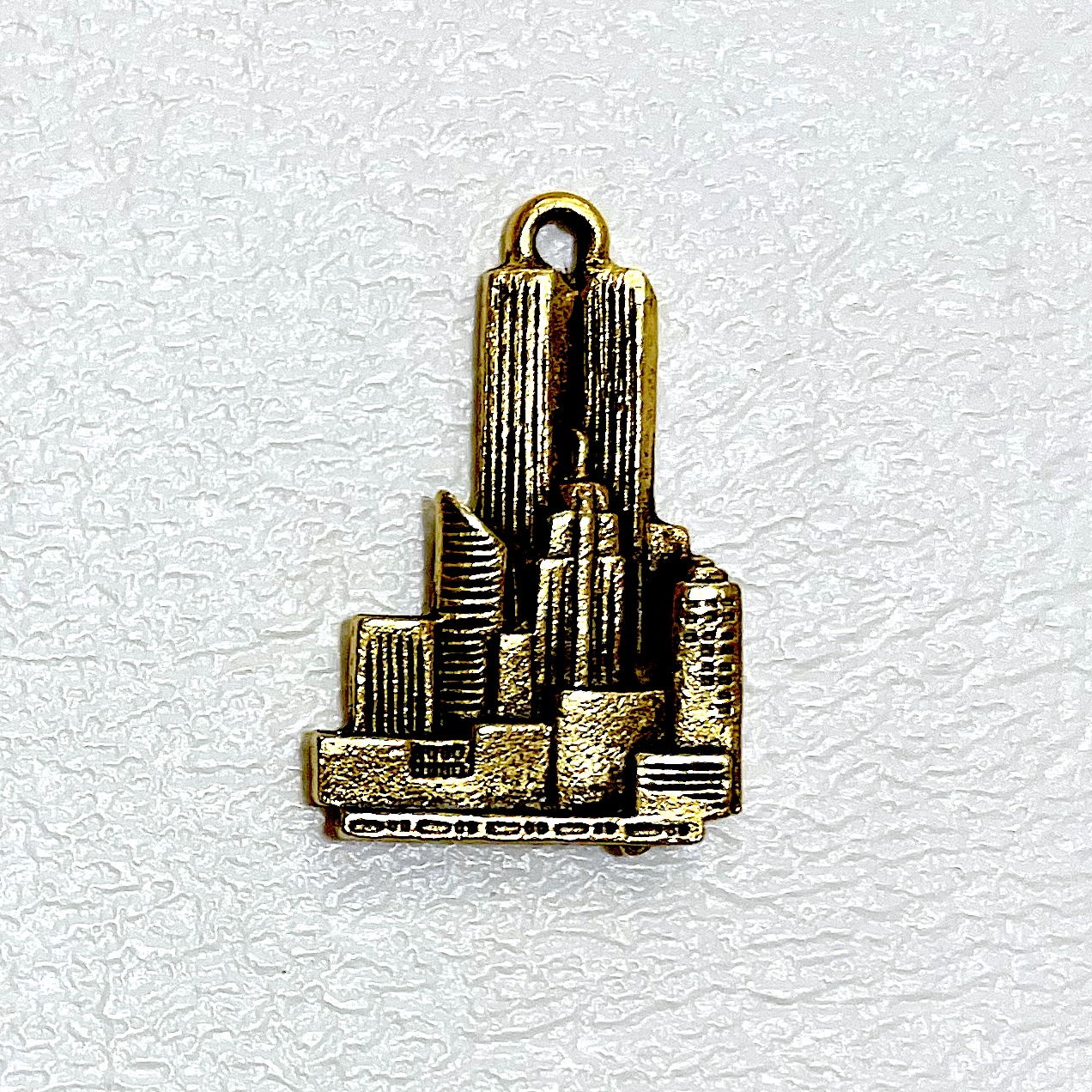 Charm on white background