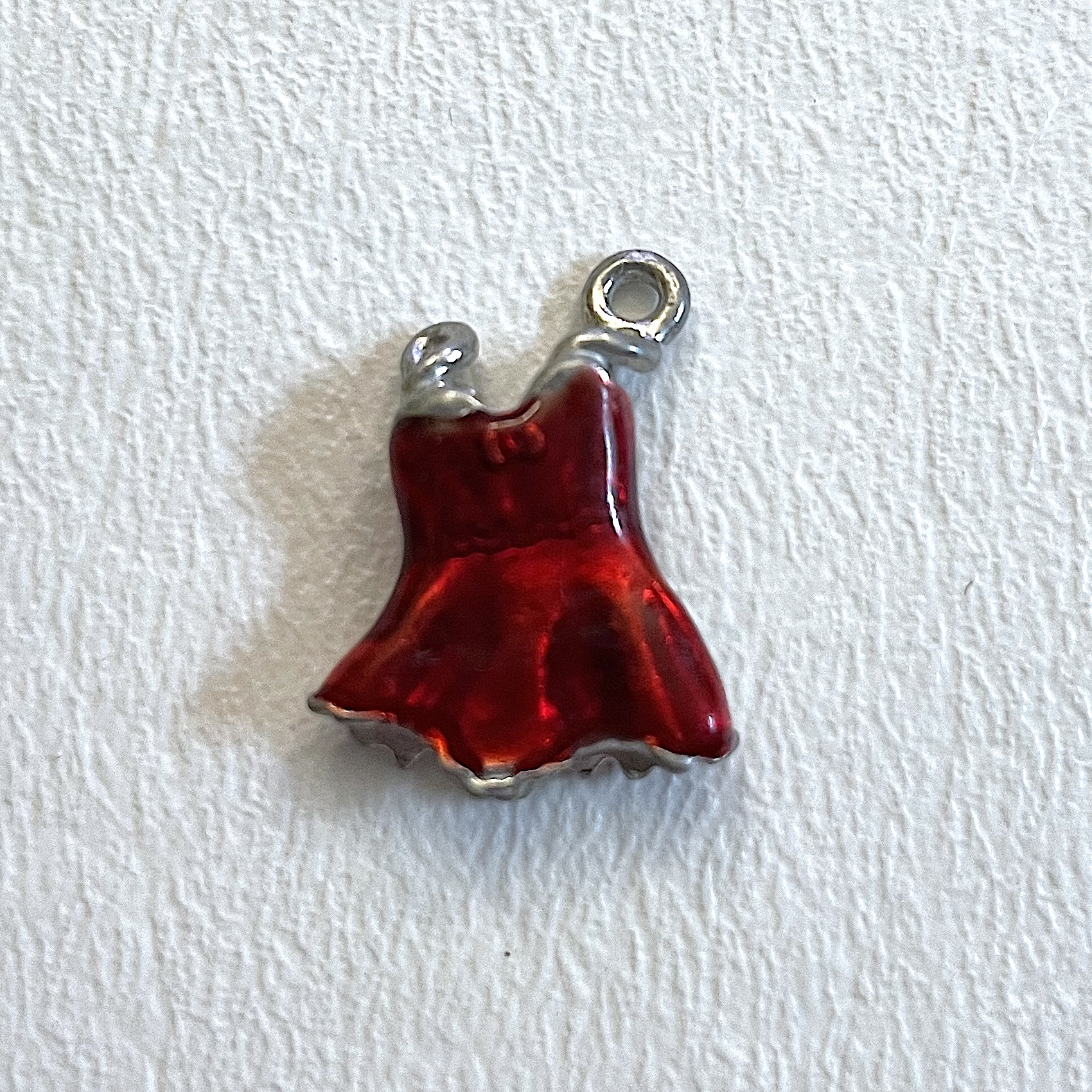 Charm on white background