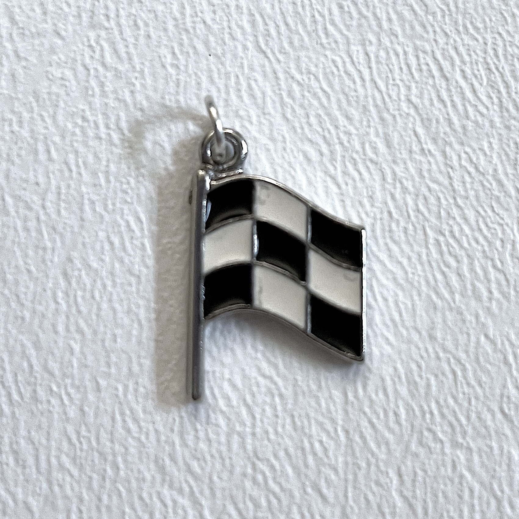 Charm on white background