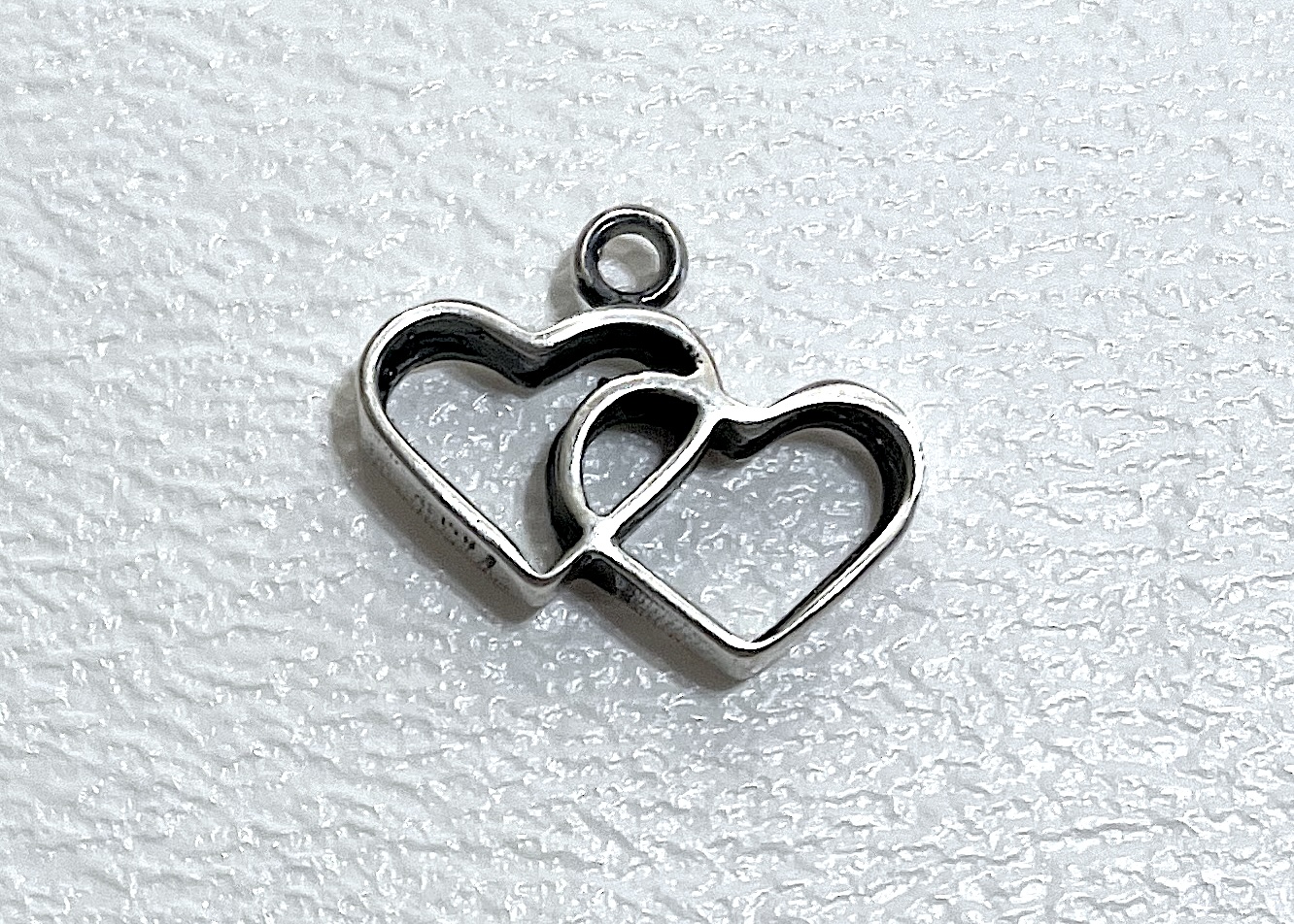 Charm on white background