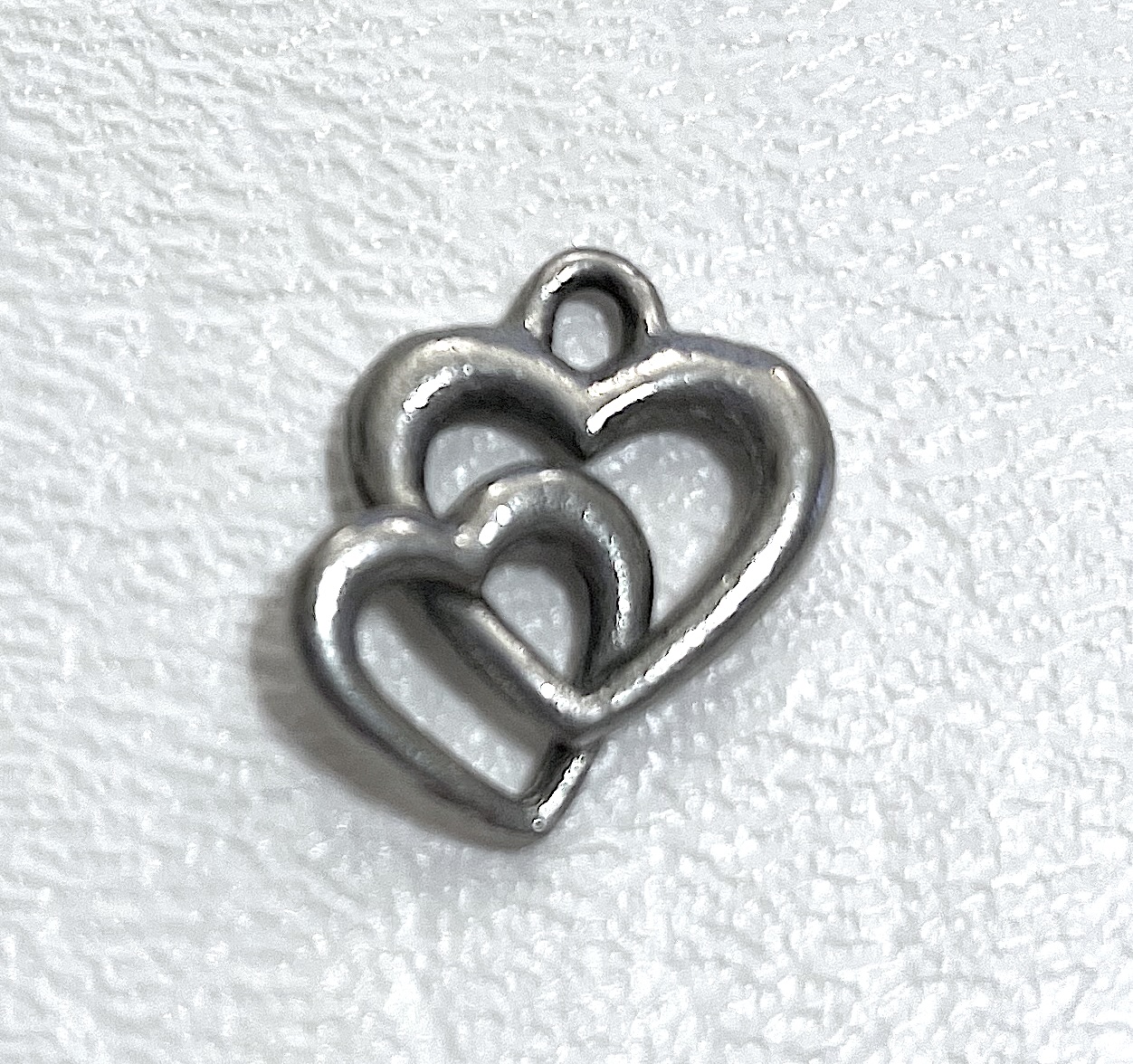 Charm on white background